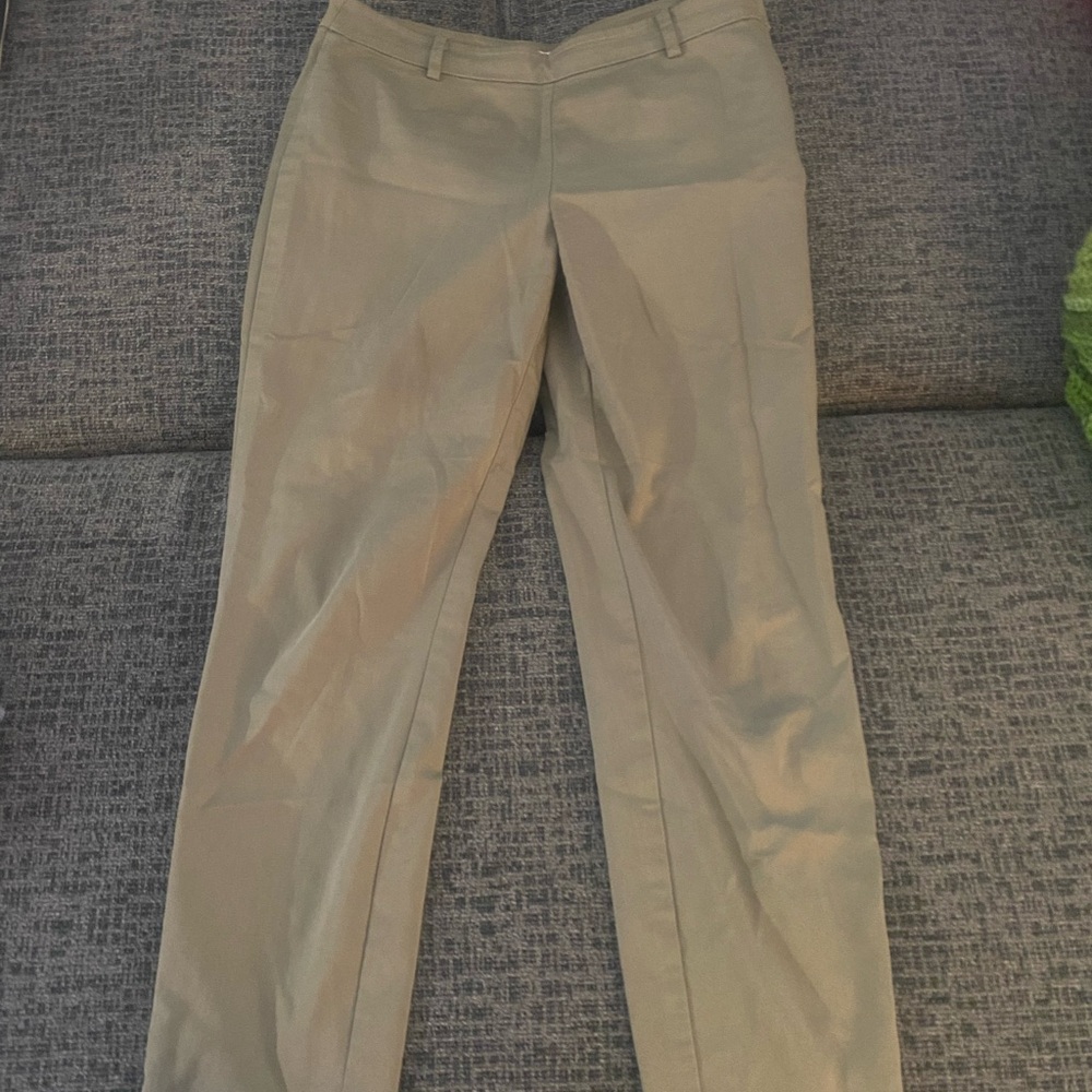 H&M Women's Straight Leg Tan Pants